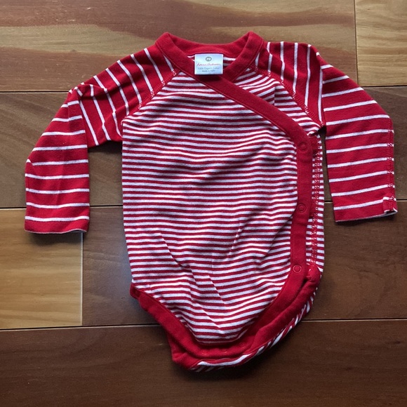 Hanna Andersson Red Striped 2 Piece Set 70cm 6-9m - Picture 4 of 10